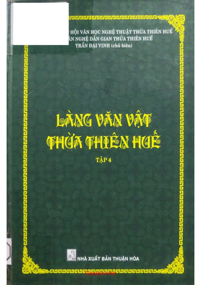 Làng văn vật Thừa Thiên Huế tập 4
