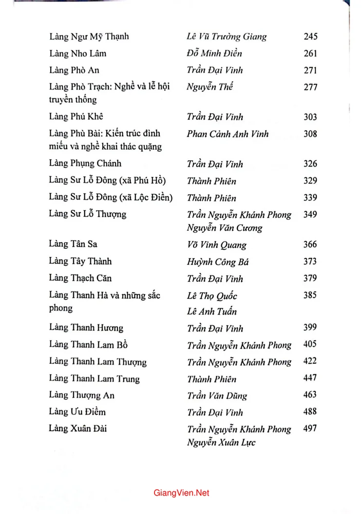 Trang 2 - Ảnh minh họa nội dung sách Làng văn vật Thừa Thiên Huế tập 4