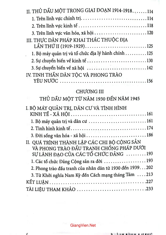 Trang 2 - Ảnh minh họa nội dung sách Lịch sử tỉnh Bình Dương, tập 2, Thủ Dầu Một từ 1859 đến 1945