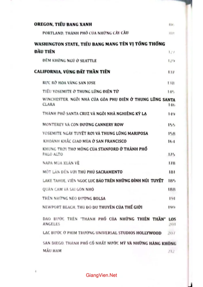 Trang 3 - Ảnh minh họa nội dung sách Những nẻo đường nước Mỹ - Hành trình của người đi xuyên 50 tiểu bang