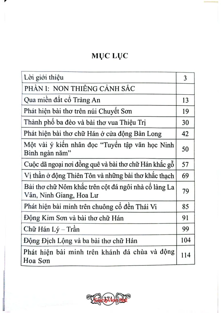 Trang 1 - Ảnh minh họa nội dung sách Qua miền đất cổ Tràng An
