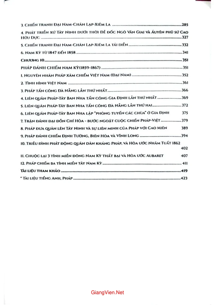 Trang 3 - Ảnh minh họa nội dung sách Tây Ninh bên dòng lịch sử miền Nam từ nguyên thủy đến Nam kỳ bị Pháp chiếm