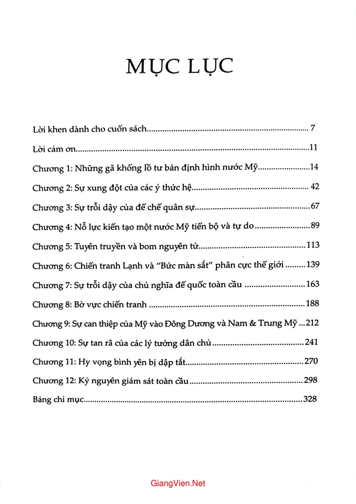 Trang 1 - Ảnh minh họa nội dung sách Nước Mỹ chuyện chưa kể