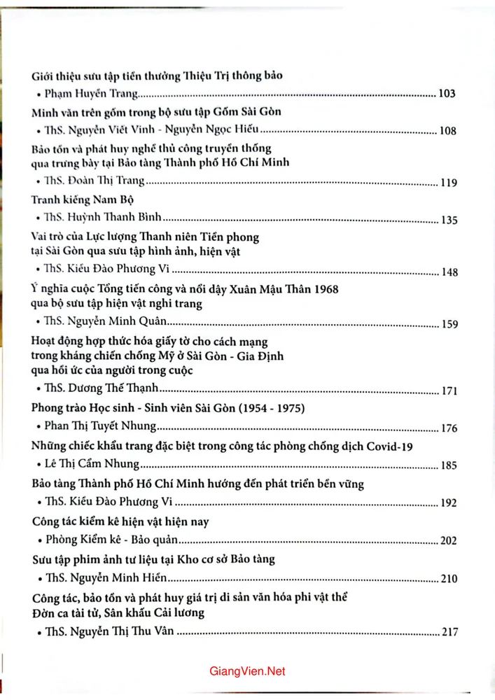 Trang 2 - Ảnh minh họa nội dung sách Thông báo khoa học 2023