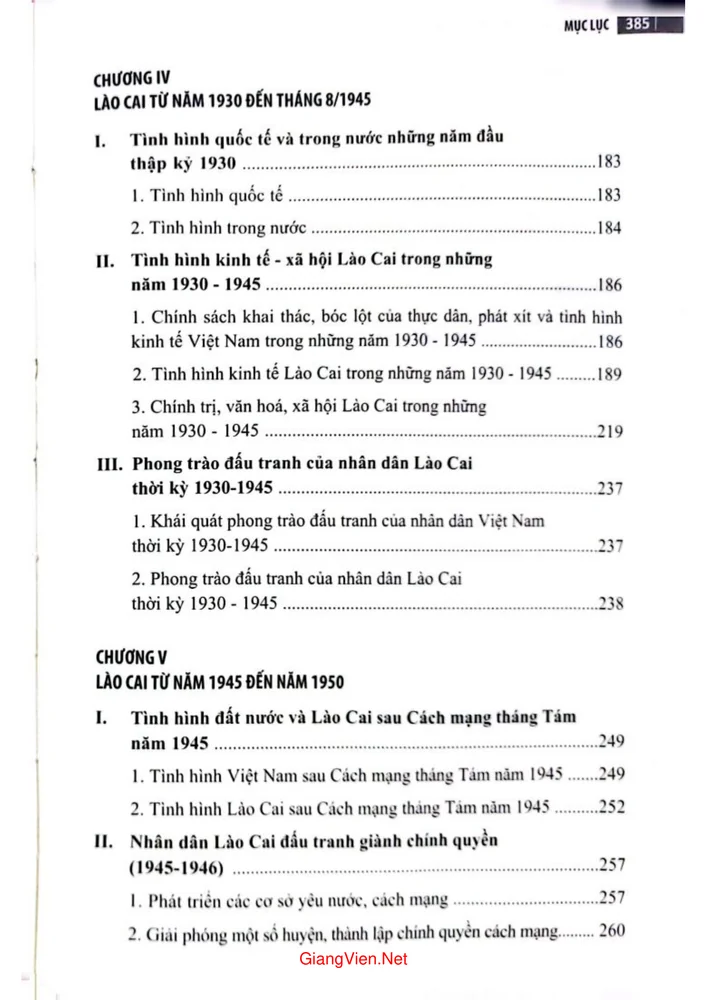 Trang 3 - Ảnh minh họa nội dung sách Lịch sử tỉnh Lào Cai từ 1907 đến 1950