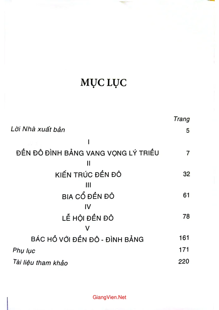 Trang 1 - Ảnh minh họa nội dung sách Truyện kể Đền Đô