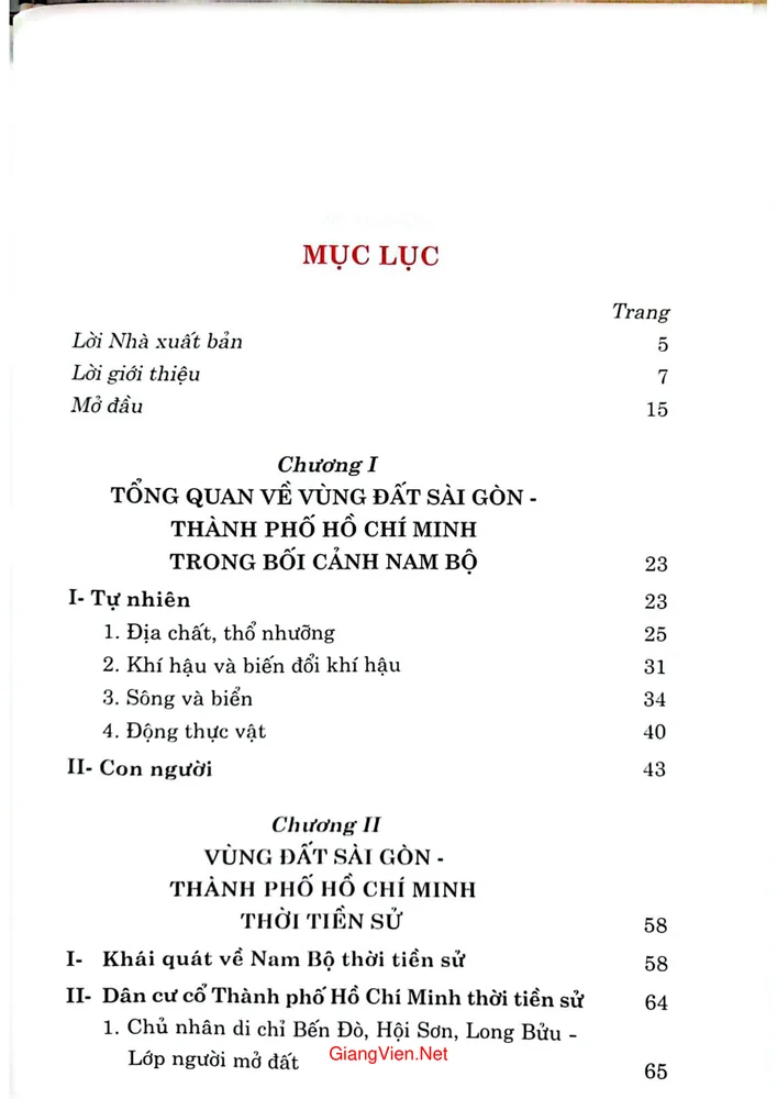 Trang 1 - Ảnh minh họa nội dung sách Lịch sử Sài Gòn thành phố Hồ Chí Minh, tập 1, vùng đất Sài Gòn thành phố Hồ Chí Minh từ khởi nguyên đến thế kỷ XVI