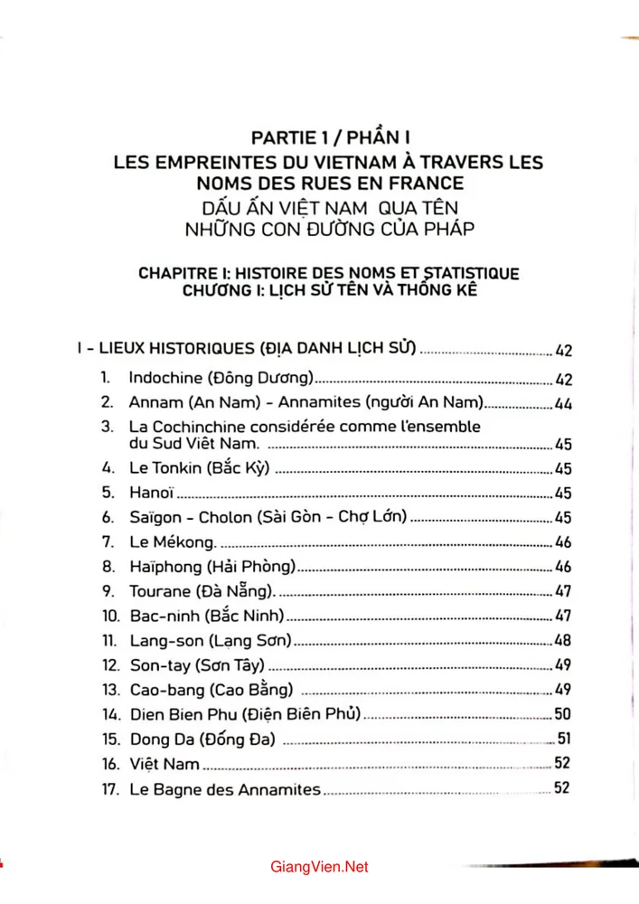 Trang 2 - Ảnh minh họa nội dung sách Dấu ấn Pháp - Việt qua tên những con đường