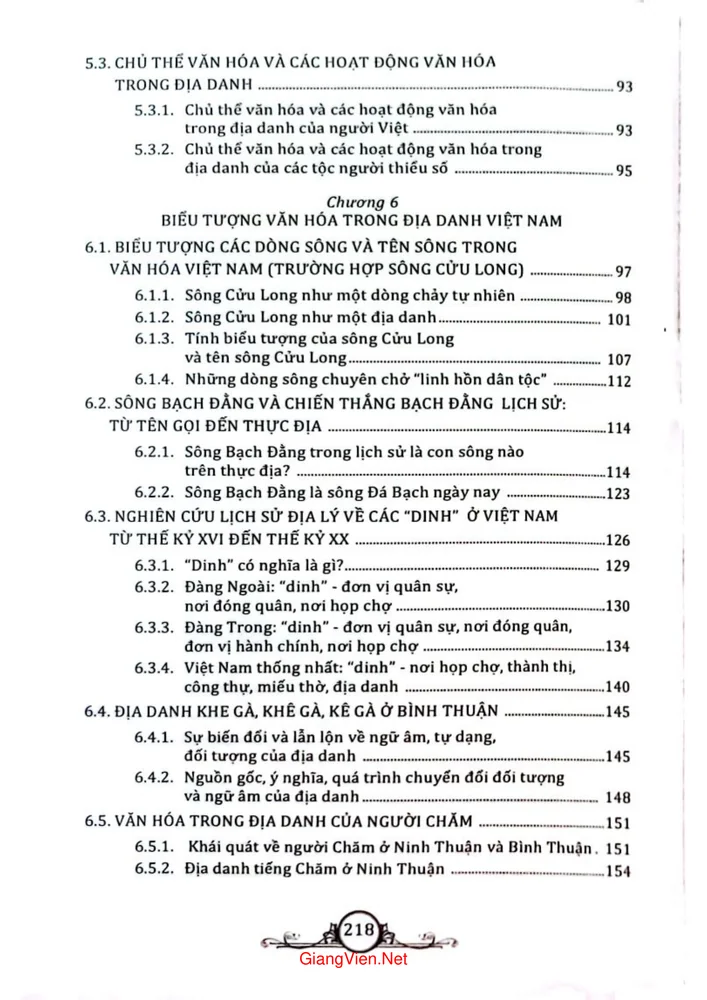 Trang 3 - Ảnh minh họa nội dung sách Nguồn gốc và ý nghĩa văn hóa của các địa danh Việt Nam