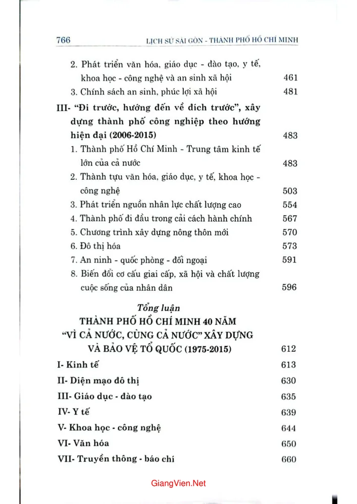 Trang 5 - Ảnh minh họa nội dung sách Lịch sử Sài Gòn thành phố Hồ Chí Minh , từ 1975 đến 2015