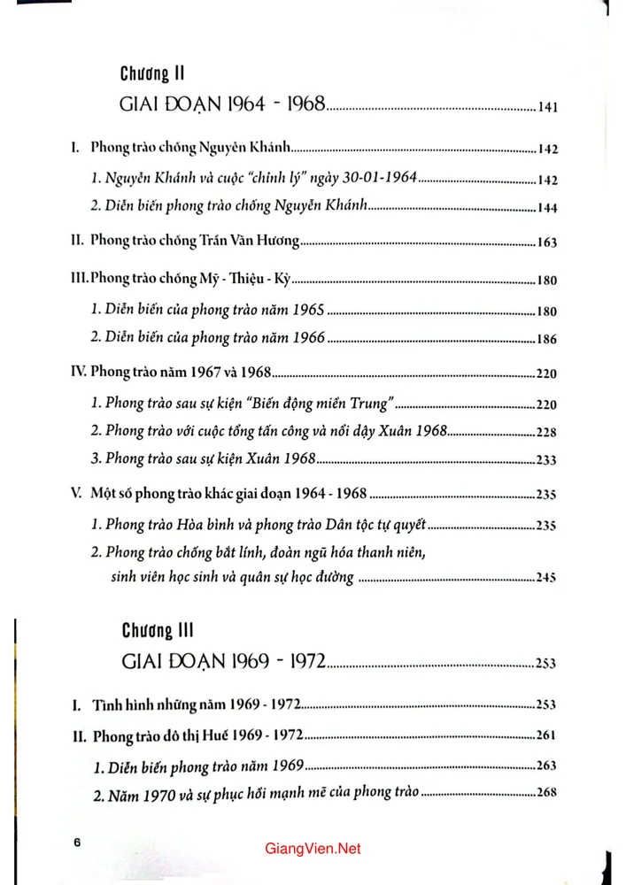 Trang 2 - Ảnh minh họa nội dung sách Lịch sử phong trào đô thị Huế