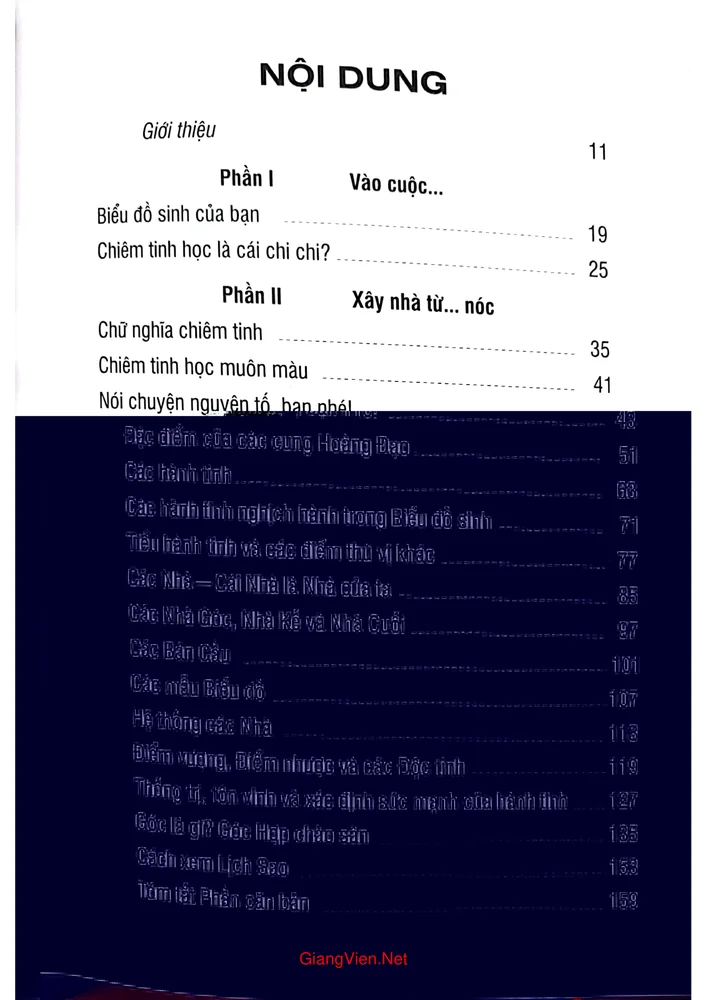 Trang 1 - Ảnh minh họa nội dung sách Chiêm tinh học hiện đại, giải cứu vận mệnh thay đổi cuộc sống
