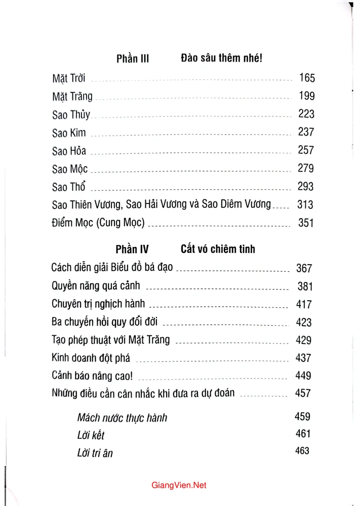 Trang 2 - Ảnh minh họa nội dung sách Chiêm tinh học hiện đại, giải cứu vận mệnh thay đổi cuộc sống