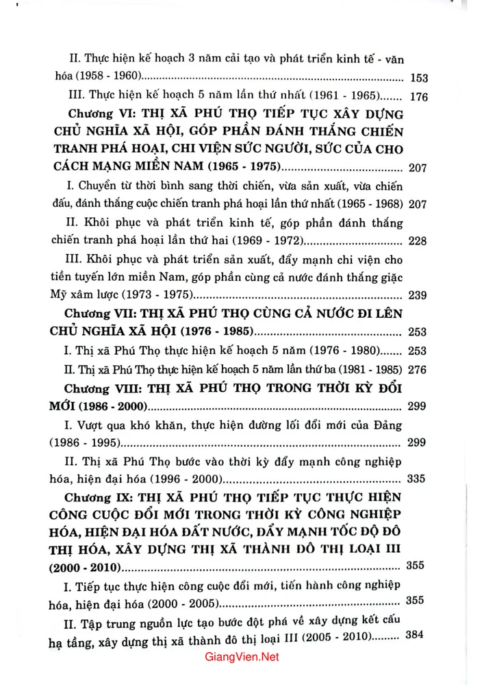 Trang 2 - Ảnh minh họa nội dung sách Lịch sử 120 năm thị xã Phú Thọ từ năm 1903 đến 2023