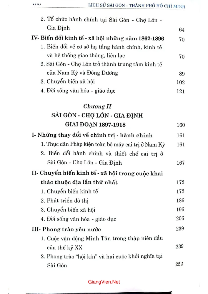 Trang 2 - Ảnh minh họa nội dung sách Lịch sử Sài Gòn Thành phố Hồ Chí Minh, tập 3, Sài Gòn, Chợ Lớn, Gia Định từ 1859 đến 1945