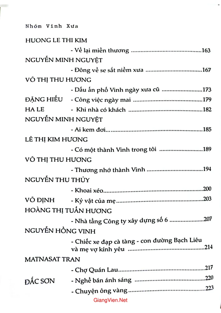 Trang 3 - Ảnh minh họa nội dung sách Vinh thời bao cấp