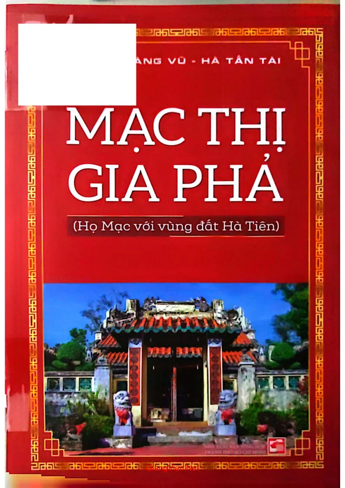 Mạc Thị gia phả (Họ Mạc với vùng đất Hà Tiên)