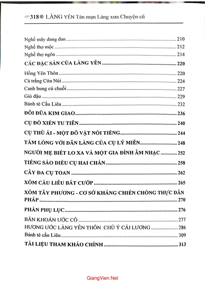 Trang 4 - Ảnh minh họa nội dung sách Làng Yên tản mạn làng xưa chuyện cũ