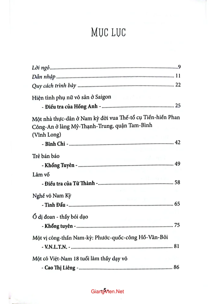 Trang 1 - Ảnh minh họa nội dung sách Nam Kỳ qua Tân văn 1934 đến 1936