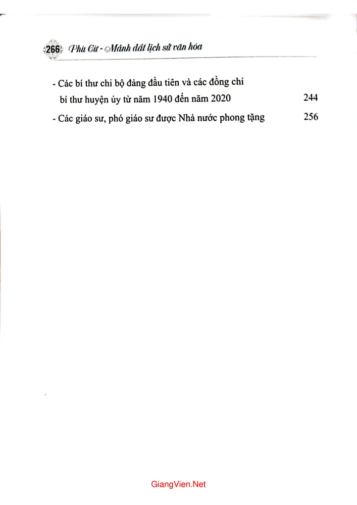 Trang 7 - Ảnh minh họa nội dung sách Phù Cừ mảnh đất lịch sử văn hóa