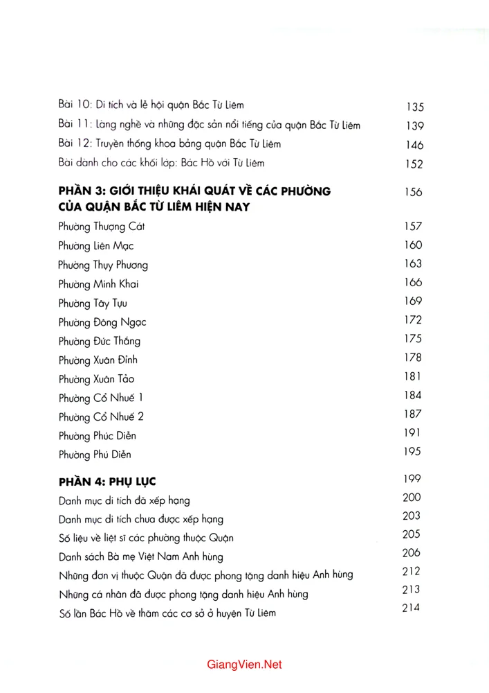 Trang 2 - Ảnh minh họa nội dung sách Giáo dục lịch sử quận Bắc Từ Liêm