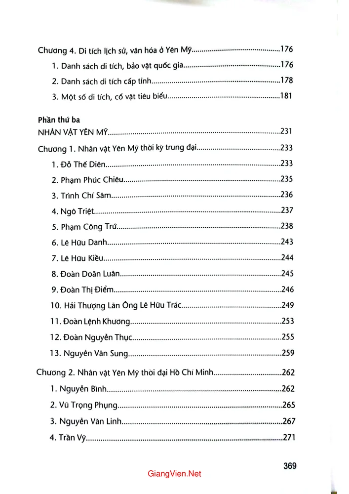 Trang 3 - Ảnh minh họa nội dung sách Yên Mỹ truyền thống văn hiến và nhân vật lịch sử