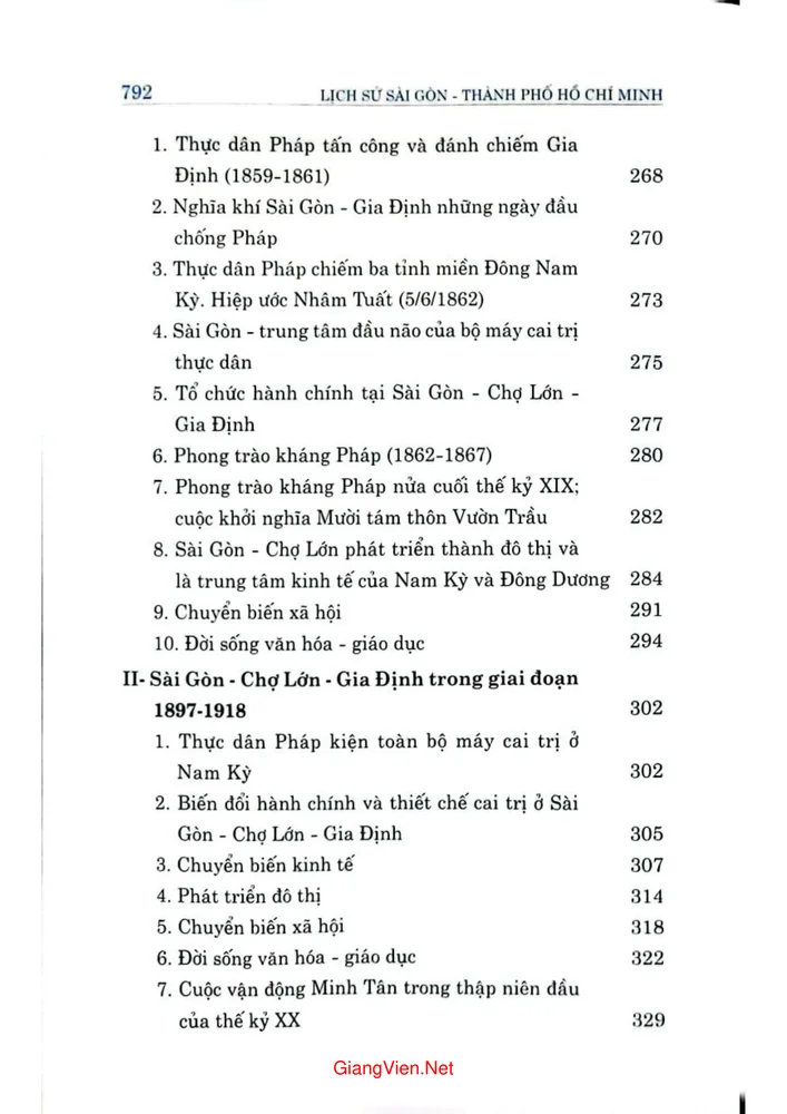 Trang 4 - Ảnh minh họa nội dung sách Lịch sử Sài Gòn thành phố Hồ Chí Minh