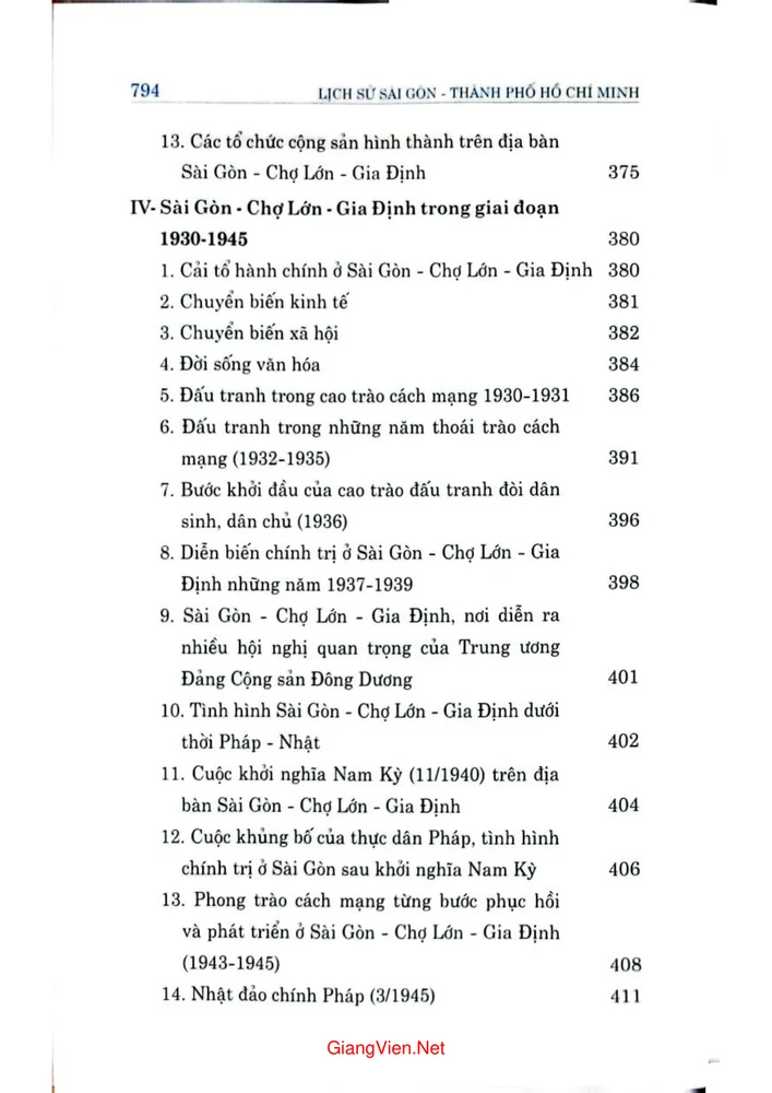 Trang 6 - Ảnh minh họa nội dung sách Lịch sử Sài Gòn thành phố Hồ Chí Minh