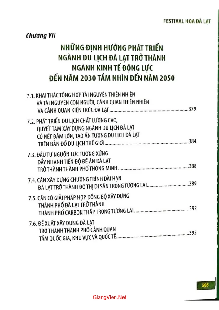 Trang 8 - Ảnh minh họa nội dung sách Đà Lạt Festival hoa Đà Lạt tầm cỡ quốc gia và đẳng cấp quốc tế