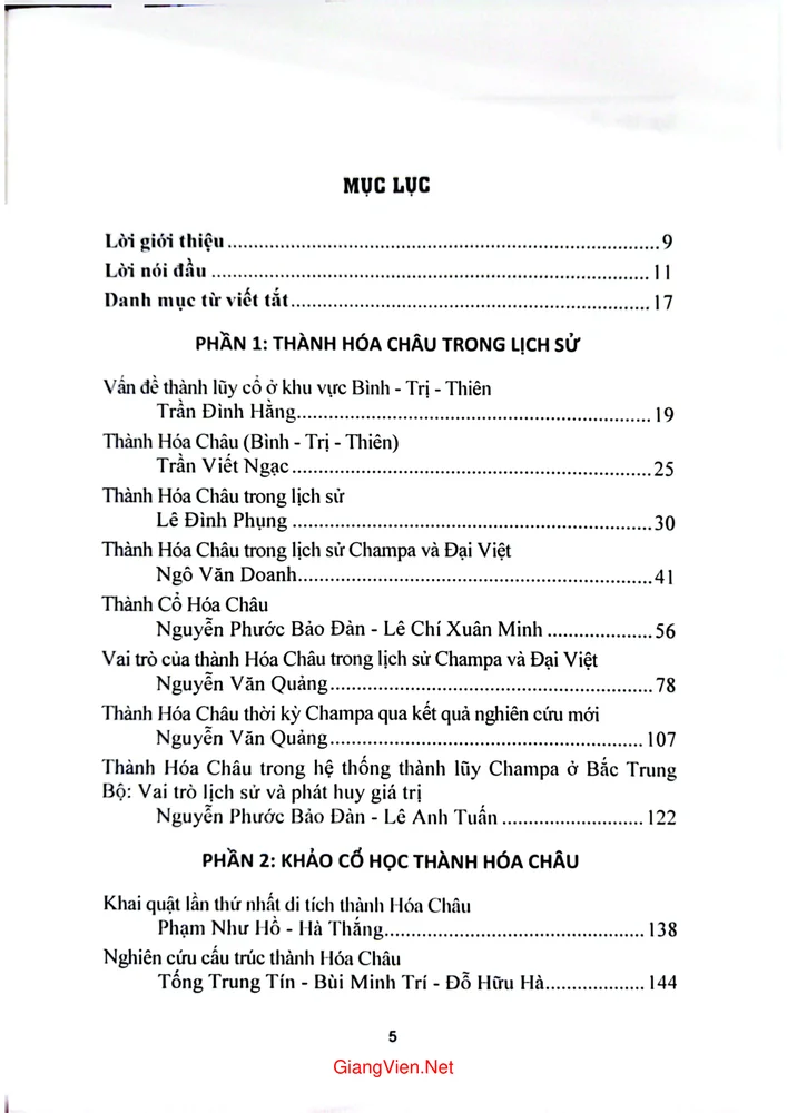 Trang 1 - Ảnh minh họa nội dung sách Thành Hóa Châu lịch sử và văn hóa