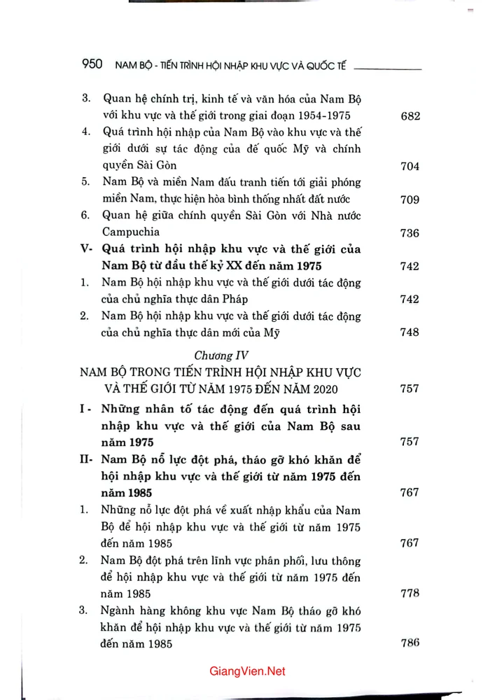 Trang 5 - Ảnh minh họa nội dung sách Nam Bộ tiến trình hội nhập khu vực và quốc tế