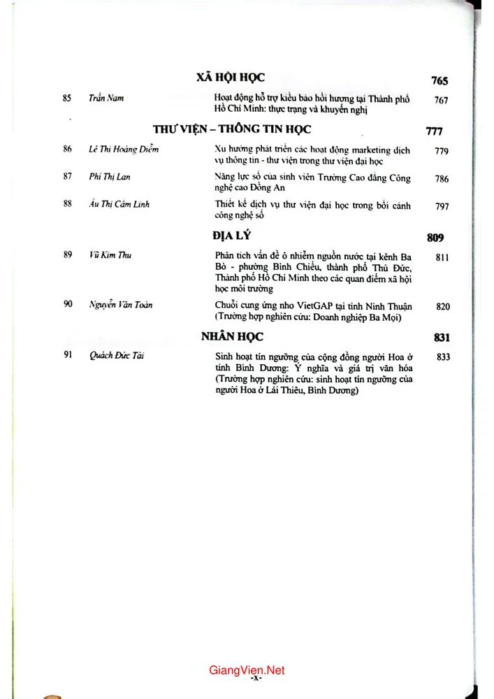 Trang 6 - Ảnh minh họa nội dung sách Khoa học xã hội nhân văn năm 2021
