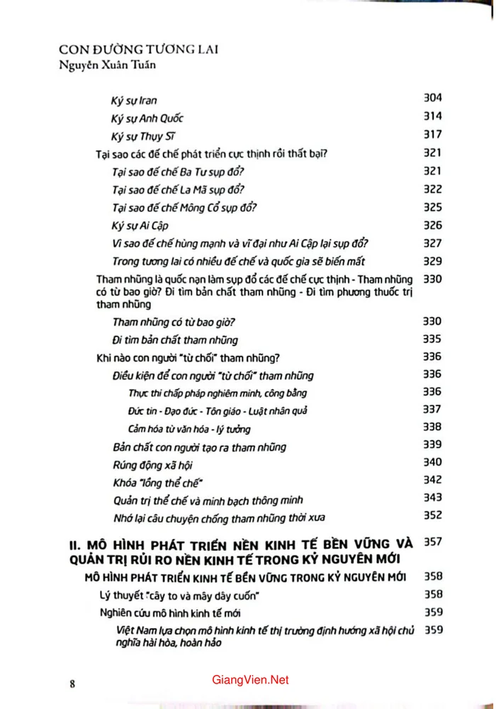 Trang 4 - Ảnh minh họa nội dung sách Con đường tương lai