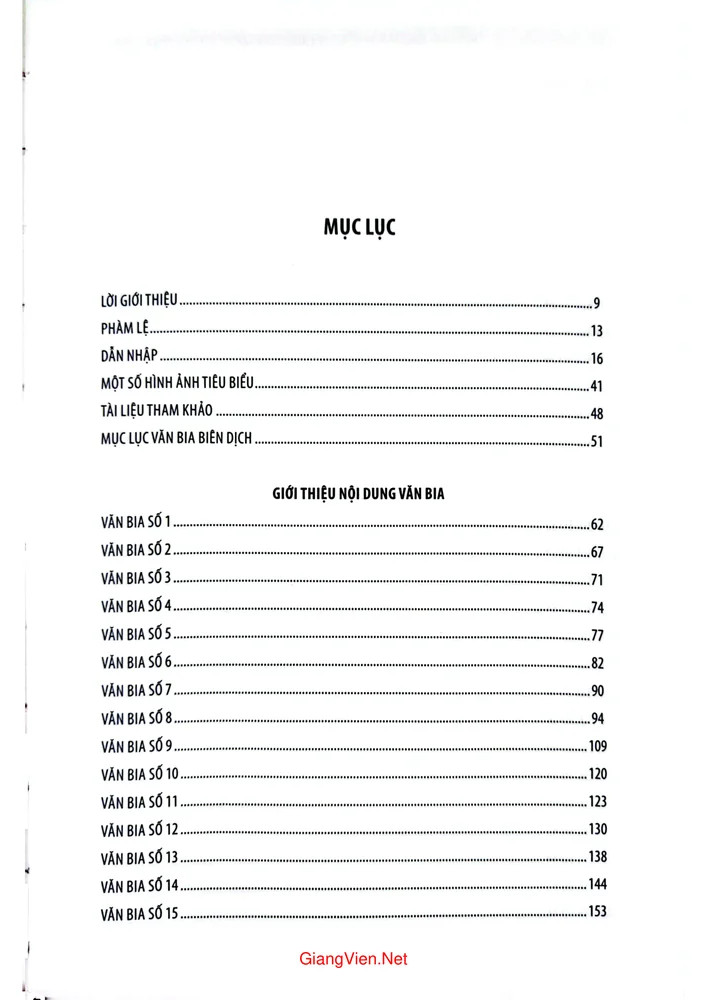 Trang 1 - Ảnh minh họa nội dung sách Tuyển tập văn bia hán nôm tỉnh Ninh Bình, tập 1, từ thế kỷ X đến XVII