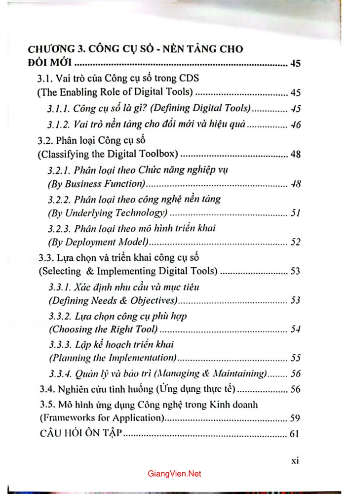 Trang 3 - Ảnh minh họa nội dung sách Chuyển đổi số ứng dụng