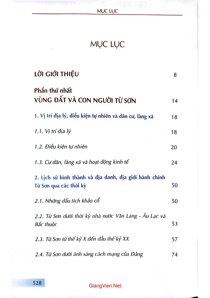 Trang 3 - Ảnh minh họa nội dung sách Văn hiến Từ Sơn hội tụ và tỏa sáng