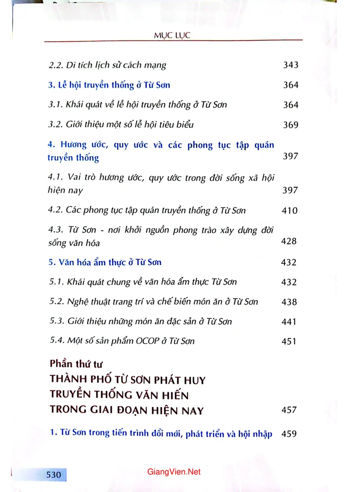 Trang 5 - Ảnh minh họa nội dung sách Văn hiến Từ Sơn hội tụ và tỏa sáng