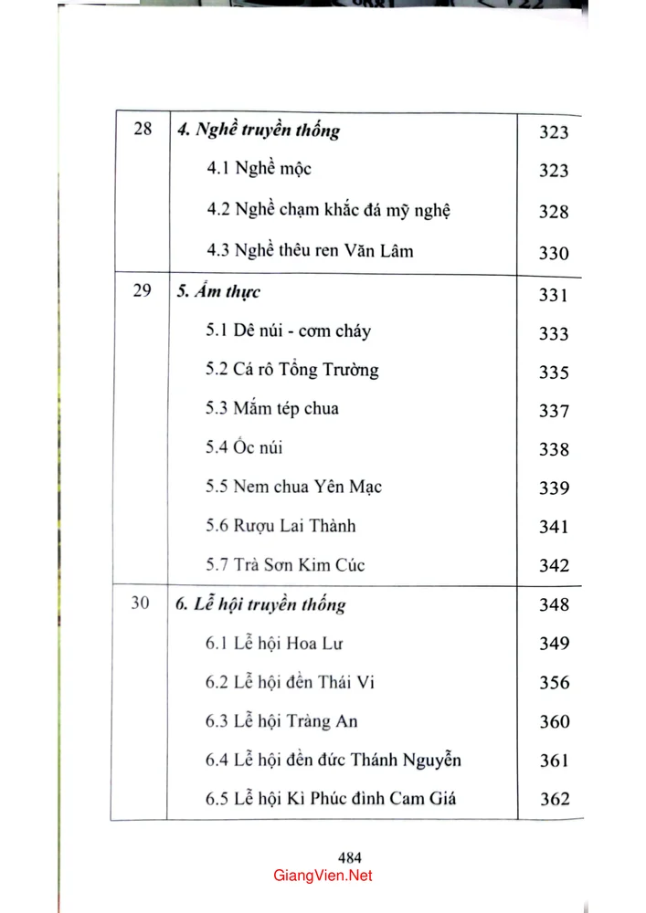 Trang 7 - Ảnh minh họa nội dung sách Văn hóa Hoa Lư tứ trấn