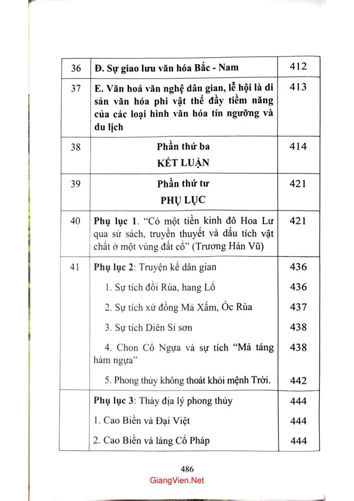 Trang 9 - Ảnh minh họa nội dung sách Văn hóa Hoa Lư tứ trấn