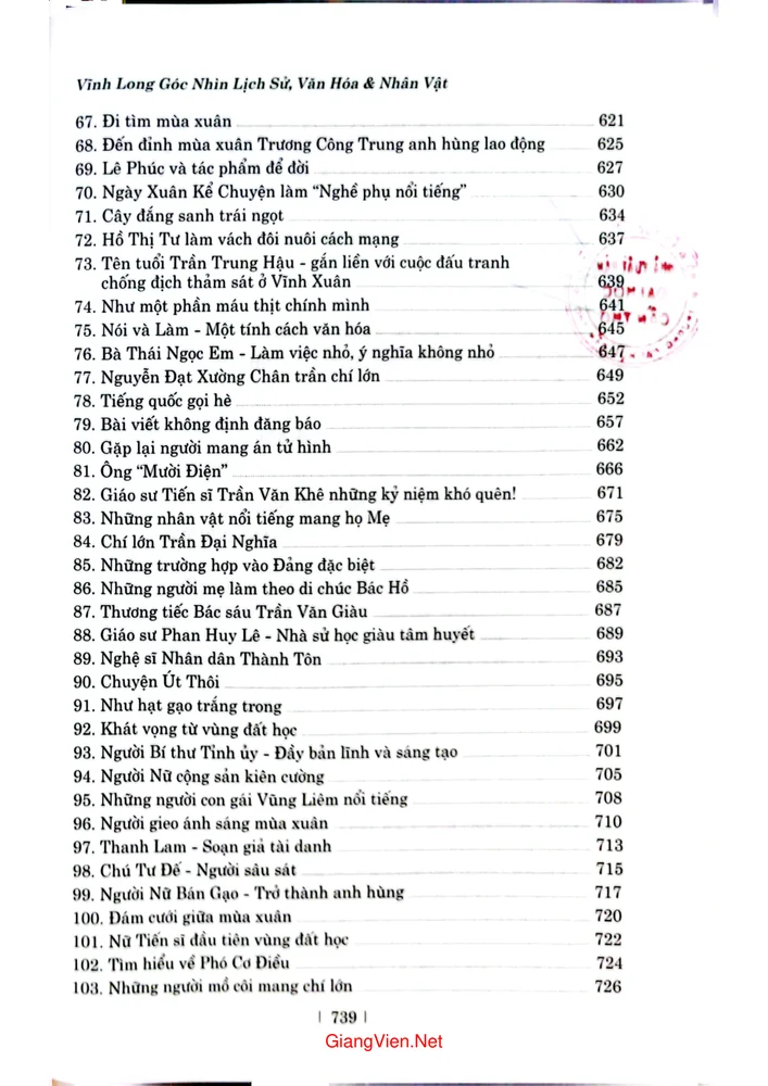 Trang 5 - Ảnh minh họa nội dung sách Vĩnh Long góc nhìn lịch sử, văn hóa và nhân vật