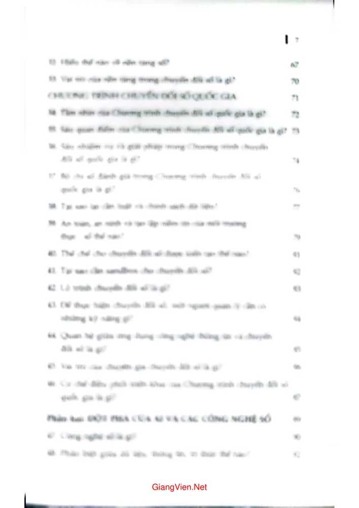 Trang 3 - Ảnh minh họa nội dung sách Hỏi đáp về chuyển đổi số