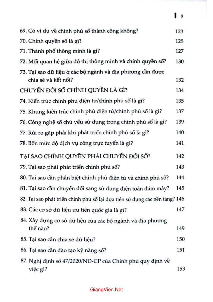 Trang 5 - Ảnh minh họa nội dung sách Hỏi đáp về chuyển đổi số