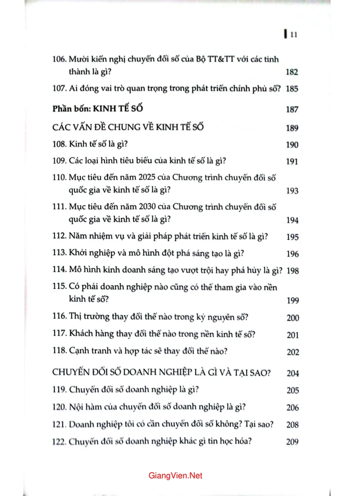 Trang 7 - Ảnh minh họa nội dung sách Hỏi đáp về chuyển đổi số