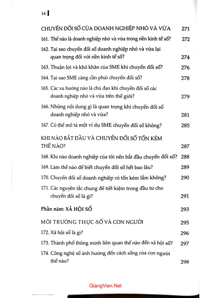 Trang 10 - Ảnh minh họa nội dung sách Hỏi đáp về chuyển đổi số