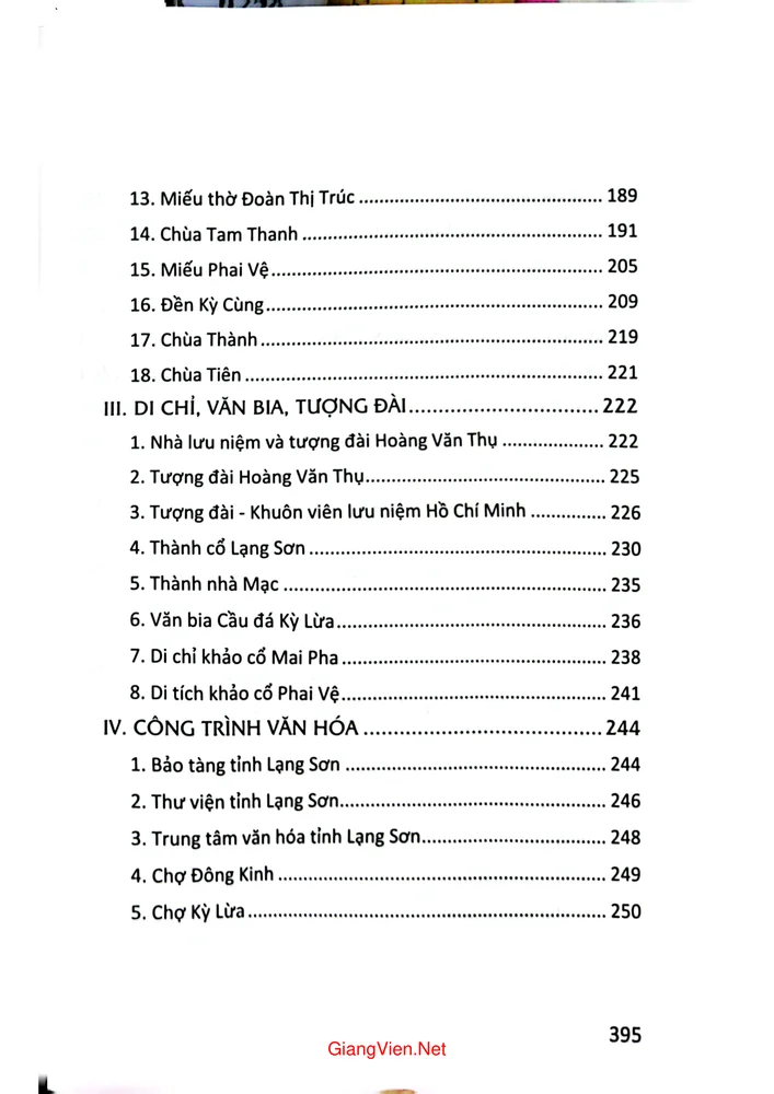 Trang 3 - Ảnh minh họa nội dung sách Thành phố Lạng Sơn nơi hội tụ di sản văn hóa đặc sắc, độc đáo của xứ Lạng