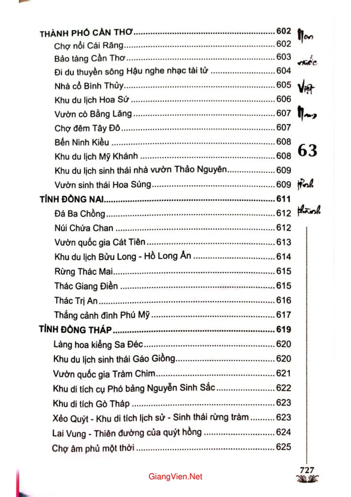 Trang 19 - Ảnh minh họa nội dung sách Non nước Việt Nam 63 tỉnh thành