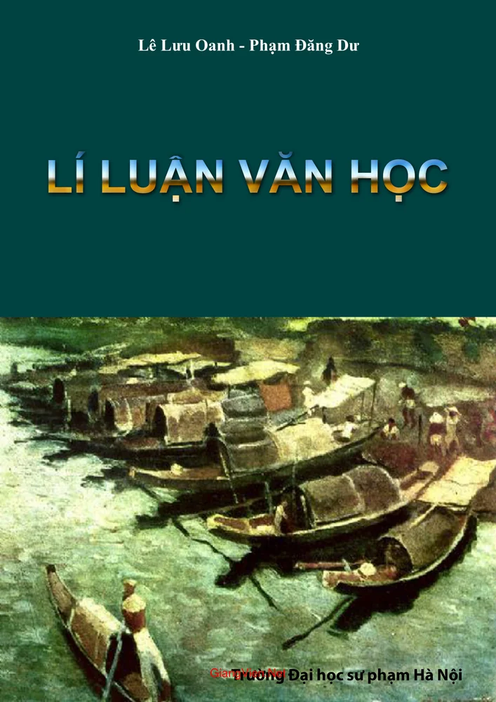 Giáo trình Lý luận Văn học
