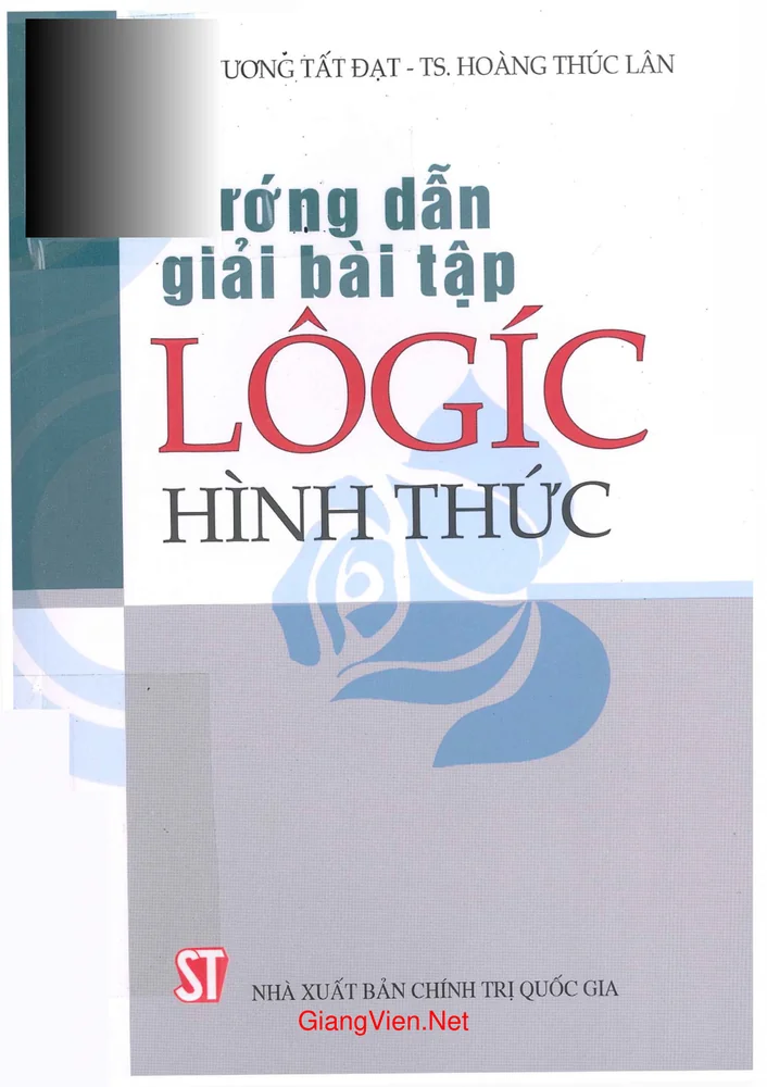 Hướng dẫn giải bài tập Lôgic hình thức
