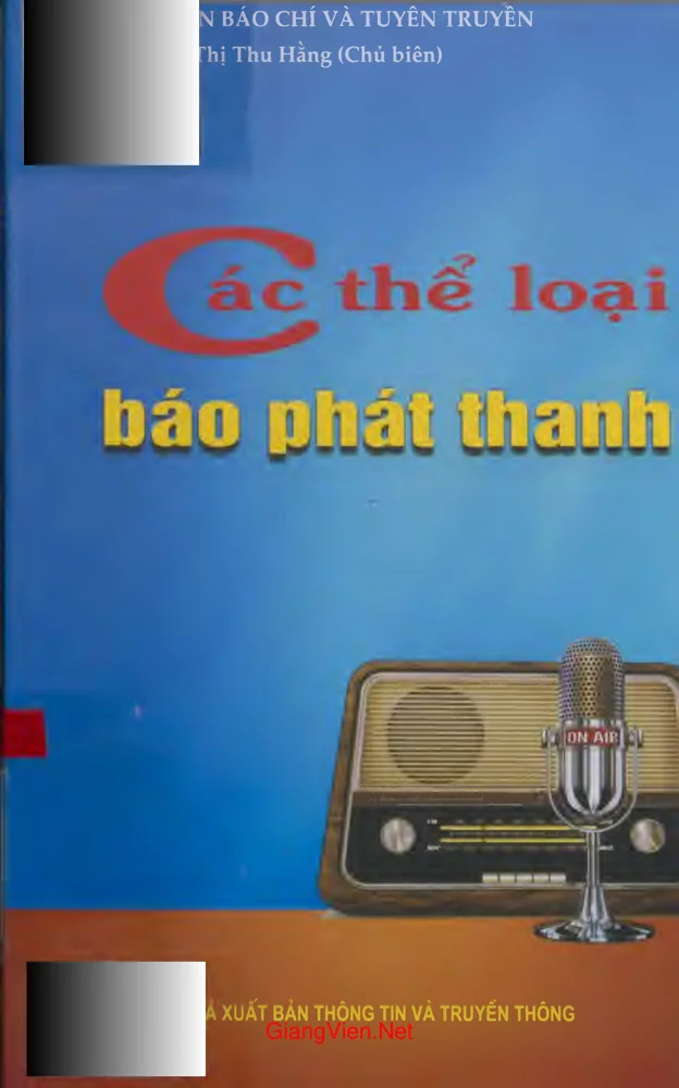Các thể loại báo phát thanh