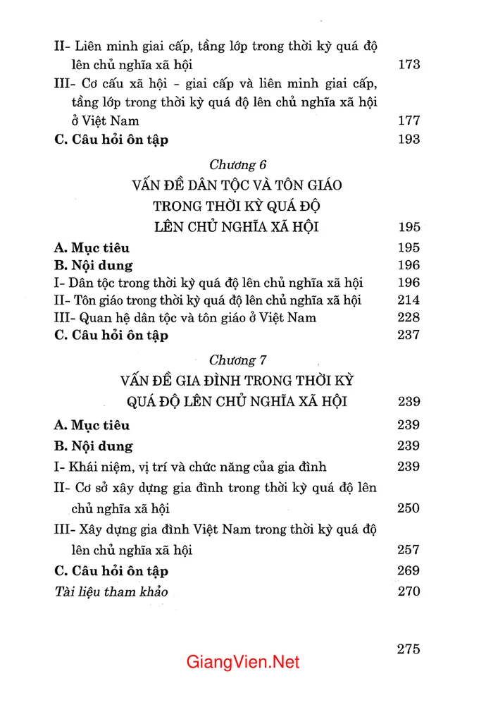 Trang 3 - Ảnh minh họa nội dung sách Giáo trình Chủ nghĩa xã hội khoa học - không chuyên